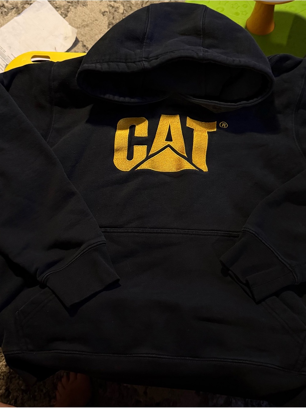 CAT black hoodie size M